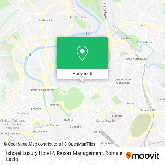 Mappa Ishotel Luxury Hotel & Resort Management