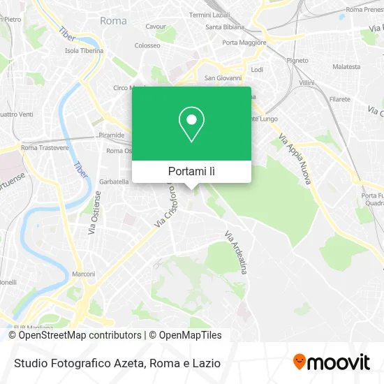 Mappa Studio Fotografico Azeta