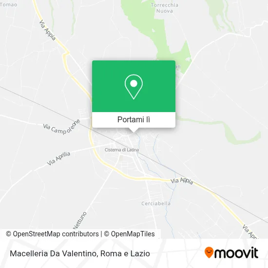Mappa Macelleria Da Valentino