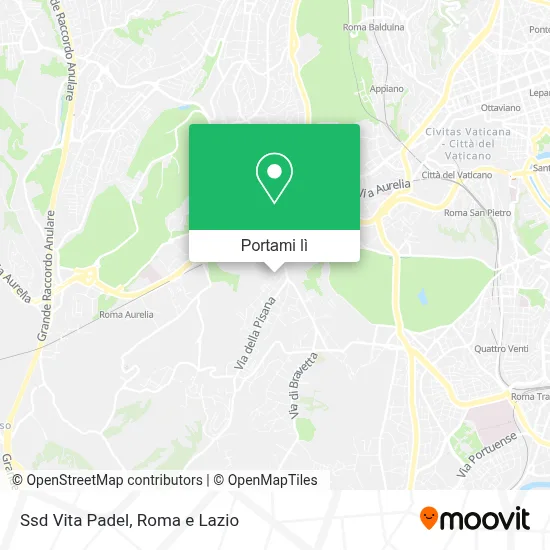 Mappa Ssd Vita Padel