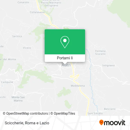 Mappa Sciccherie