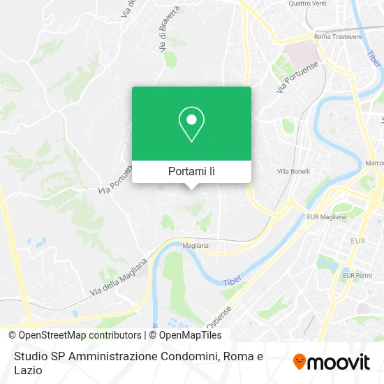 Mappa Studio SP Amministrazione Condomini