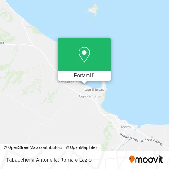 Mappa Tabaccheria Antonella