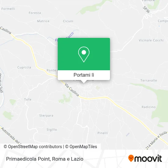 Mappa Primaedicola Point