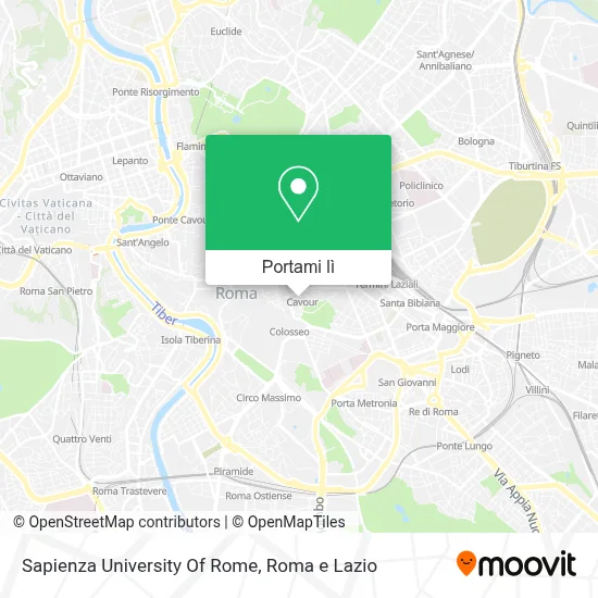 Mappa Sapienza University Of Rome