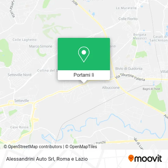 Mappa Alessandrini Auto Srl