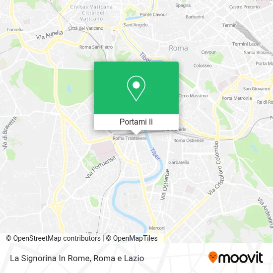 Mappa La Signorina In Rome