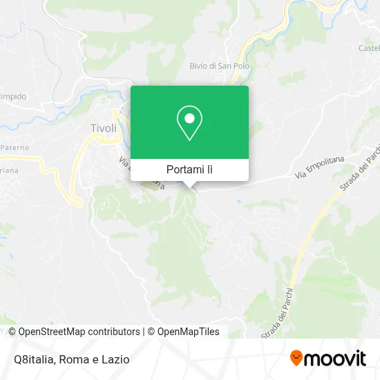 Mappa Q8italia