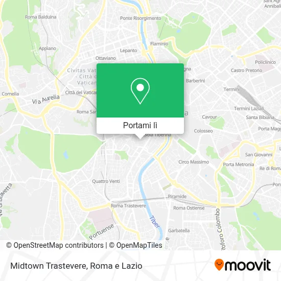 Mappa Midtown Trastevere