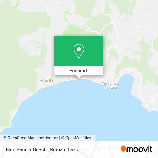 Mappa Blue Banner Beach.