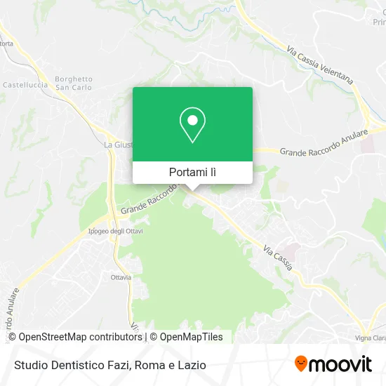Mappa Studio Dentistico Fazi
