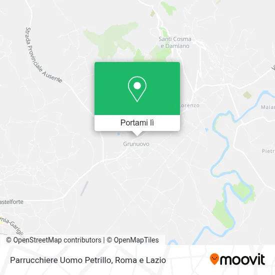 Mappa Parrucchiere Uomo Petrillo