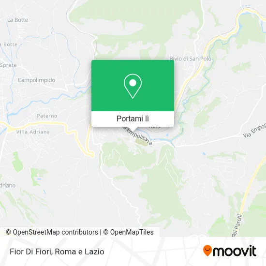 Mappa Fior Di Fiori