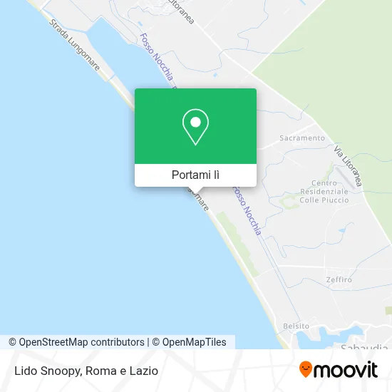 Mappa Lido Snoopy