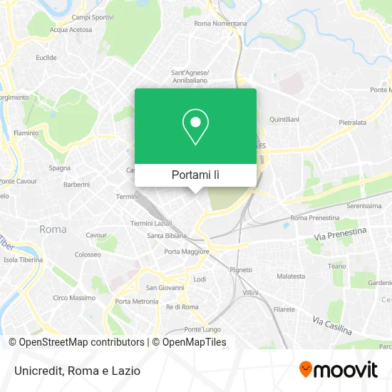 Mappa Unicredit