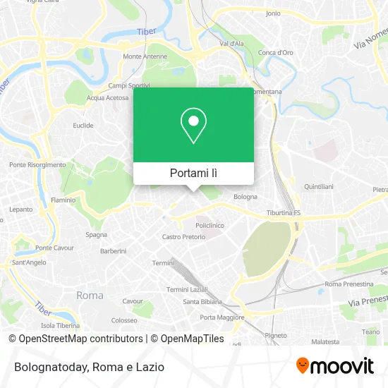 Mappa Bolognatoday