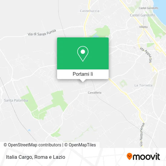 Mappa Italia Cargo