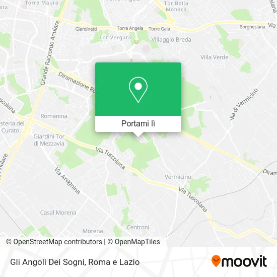 Mappa Gli Angoli Dei Sogni