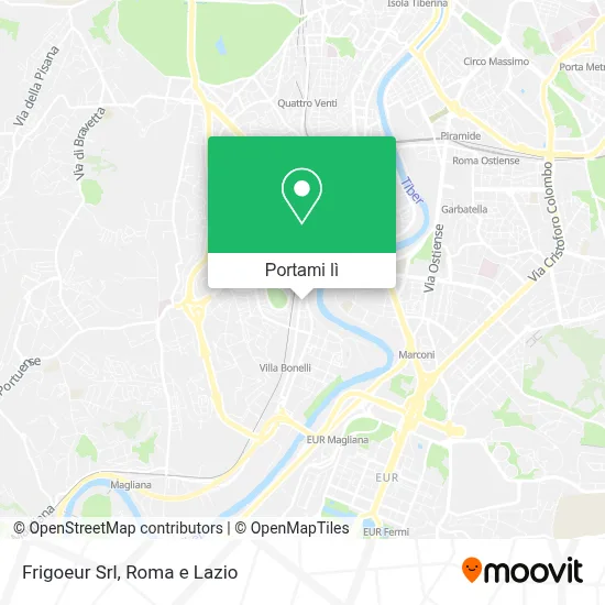 Mappa Frigoeur Srl