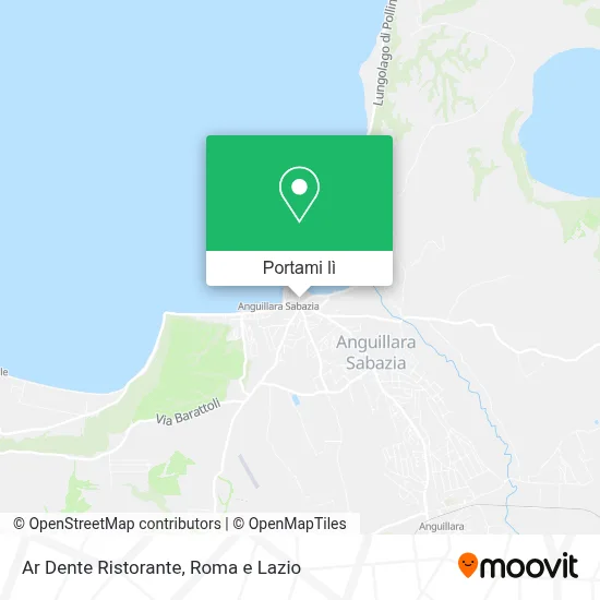 Mappa Ar Dente Ristorante