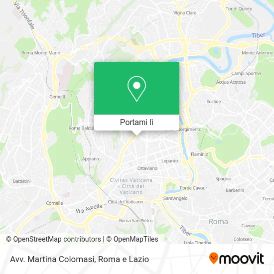 Mappa Avv. Martina Colomasi