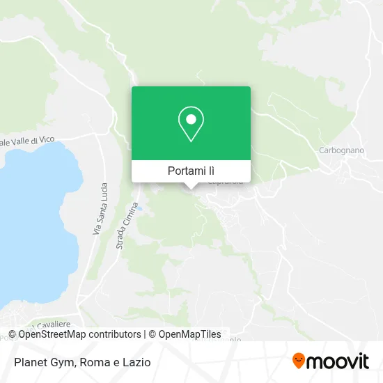 Mappa Planet Gym