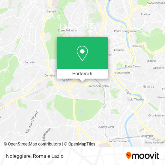 Mappa Noleggiare