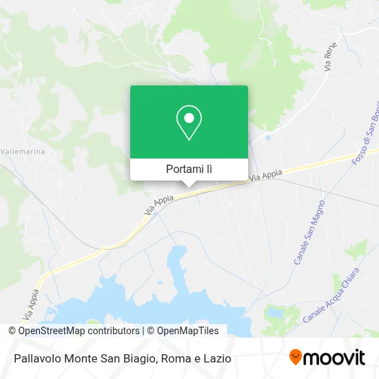 Mappa Pallavolo Monte San Biagio