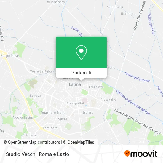 Mappa Studio Vecchi