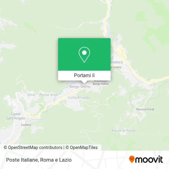 Mappa Poste Italiane