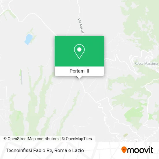 Mappa Tecnoinfissi Fabio Re