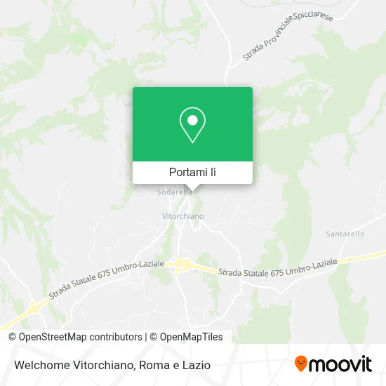 Mappa Welchome Vitorchiano