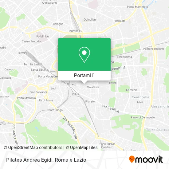 Mappa Pilates Andrea Egidi