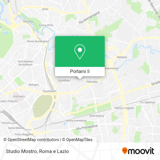 Mappa Studio Mostro