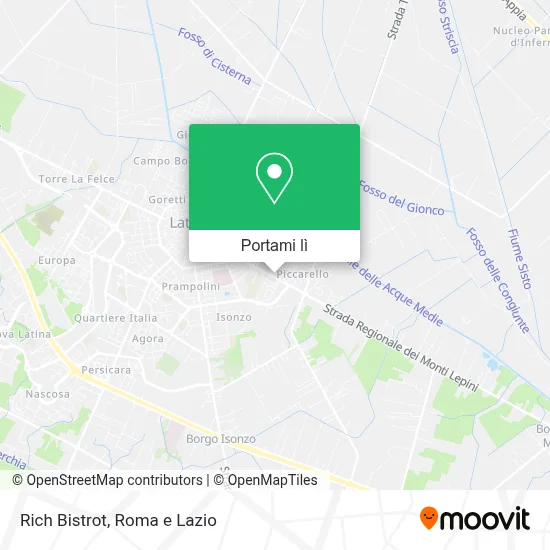 Mappa Rich Bistrot