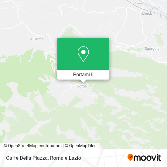 Mappa Caffè Della Piazza