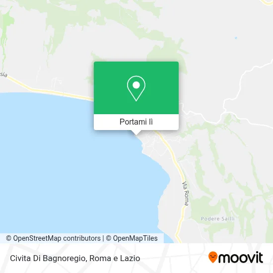 Mappa Civita Di Bagnoregio