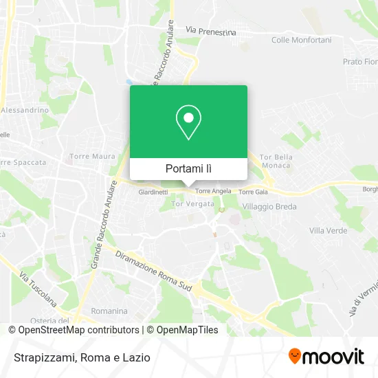Mappa Strapizzami
