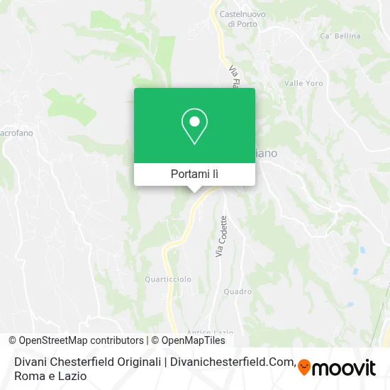 Mappa Divani Chesterfield Originali | Divanichesterfield.Com