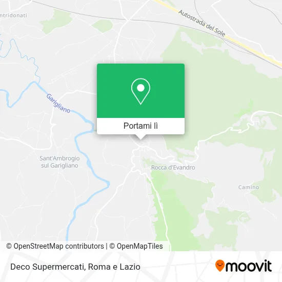 Mappa Deco Supermercati