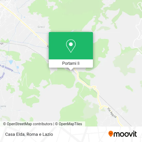 Mappa Casa Elda