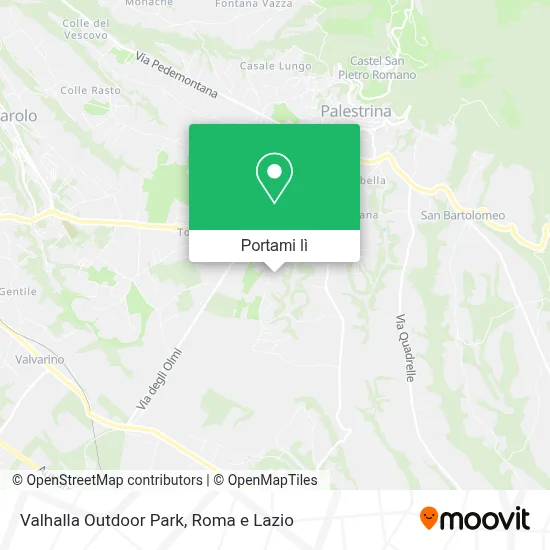 Mappa Valhalla Outdoor Park