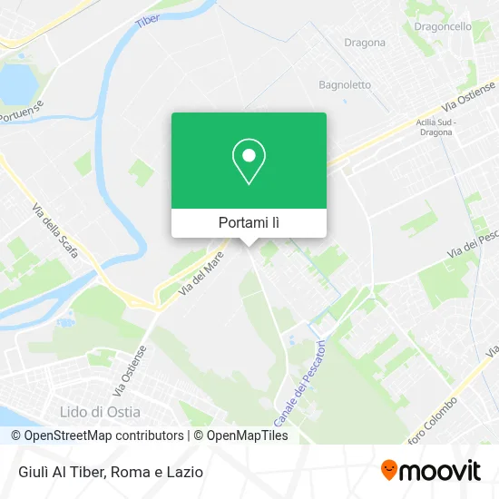 Mappa Giulì Al Tiber
