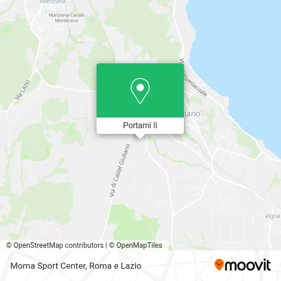 Mappa Moma Sport Center