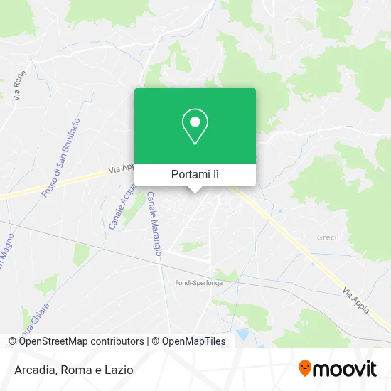 Mappa Arcadia
