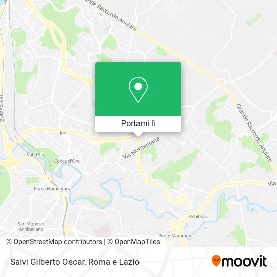Mappa Salvi Gilberto Oscar