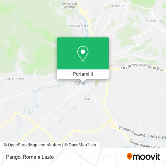 Mappa Pangò