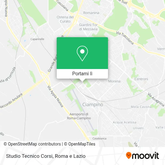 Mappa Studio Tecnico Corsi