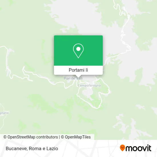 Mappa Bucaneve
