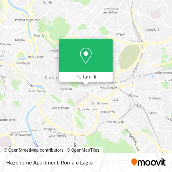 Mappa Hazelrome Apartment